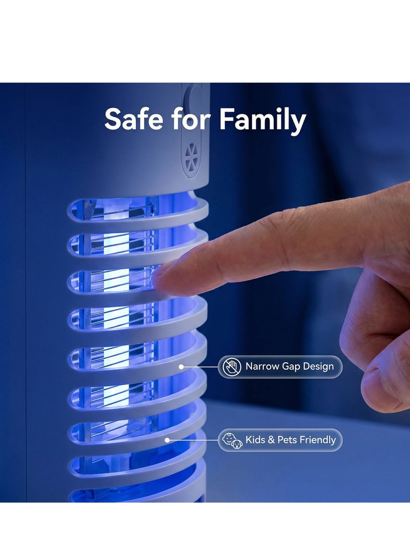 Bluejw Mosquito Killer Electronic Fly Zapper with UV Light Powerful Indoor Electric Mosquito Bug Zapper Insect Trap Lamp Mini Pest Repellent for Mosquito/Flies (4Pack) - Image 4